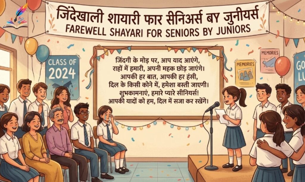 Farewell Shayari for Seniors by Juniors 