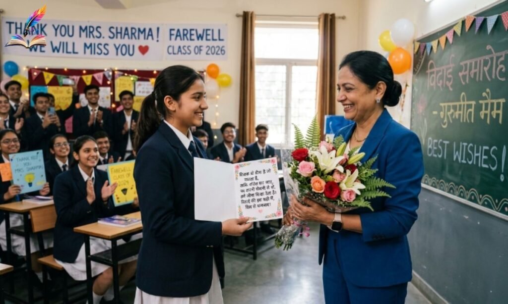 Farewell Shayari for Teacher 