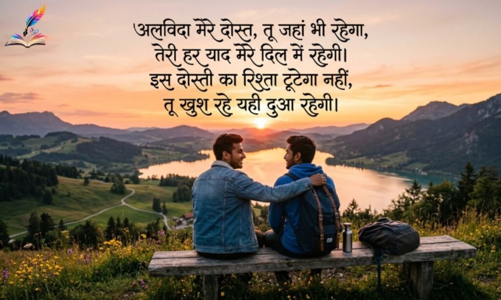 Farewell Shayari in Hindi for Friend 