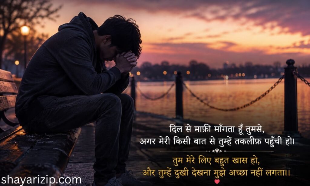 Feeling Sorry Shayari