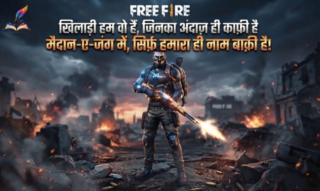 Free Fire Attitude Shayari