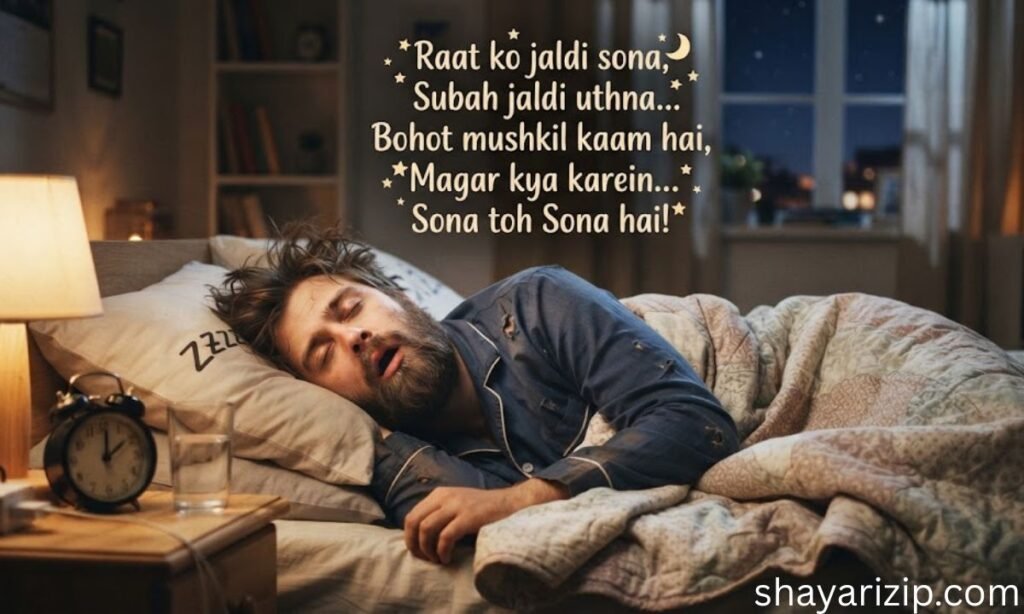 Funny Sleep Shayari