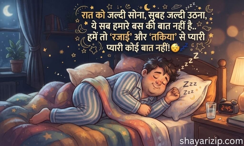 Funny Sleep Shayari