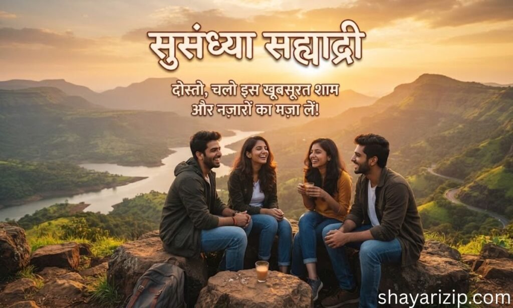 Good Evening Sahyadri in Hindi for Friends┬а