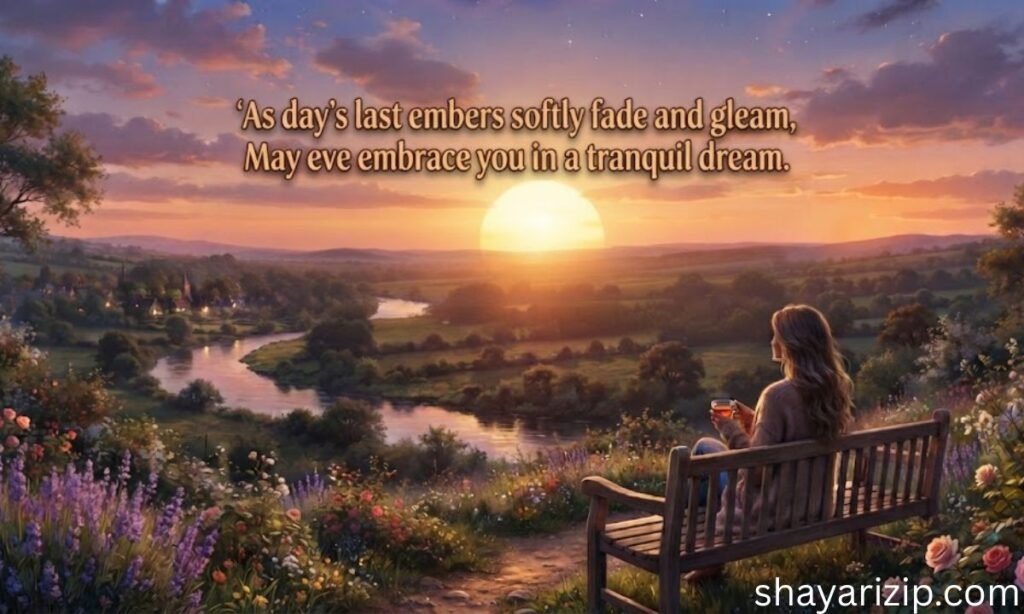Good Evening Shayari English┬а