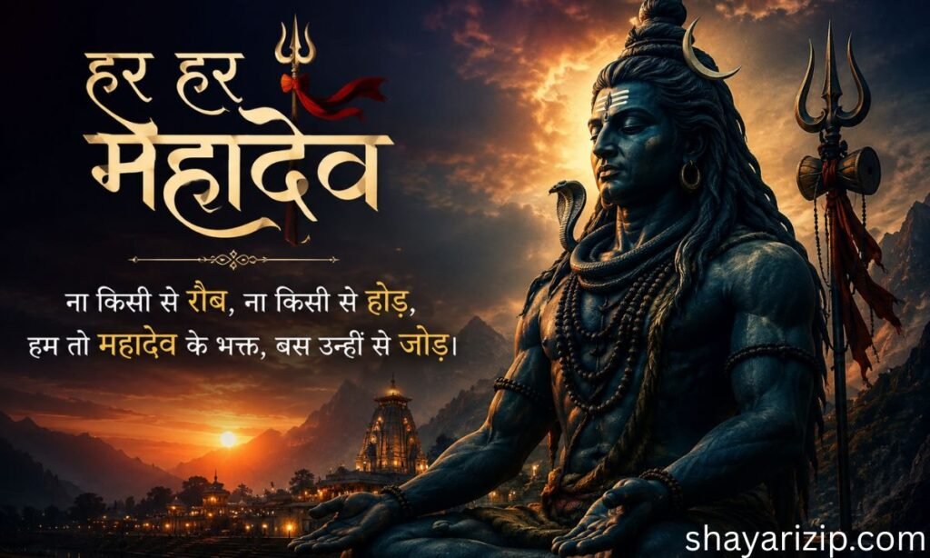 Har Har Mahadev Shayari
