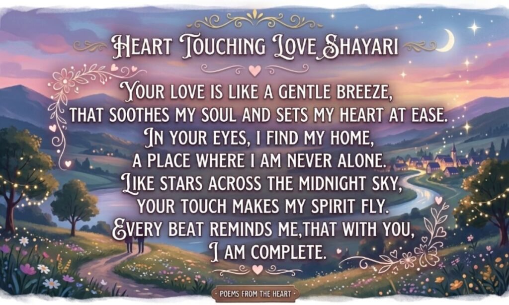 Heart Touching Love Shayari