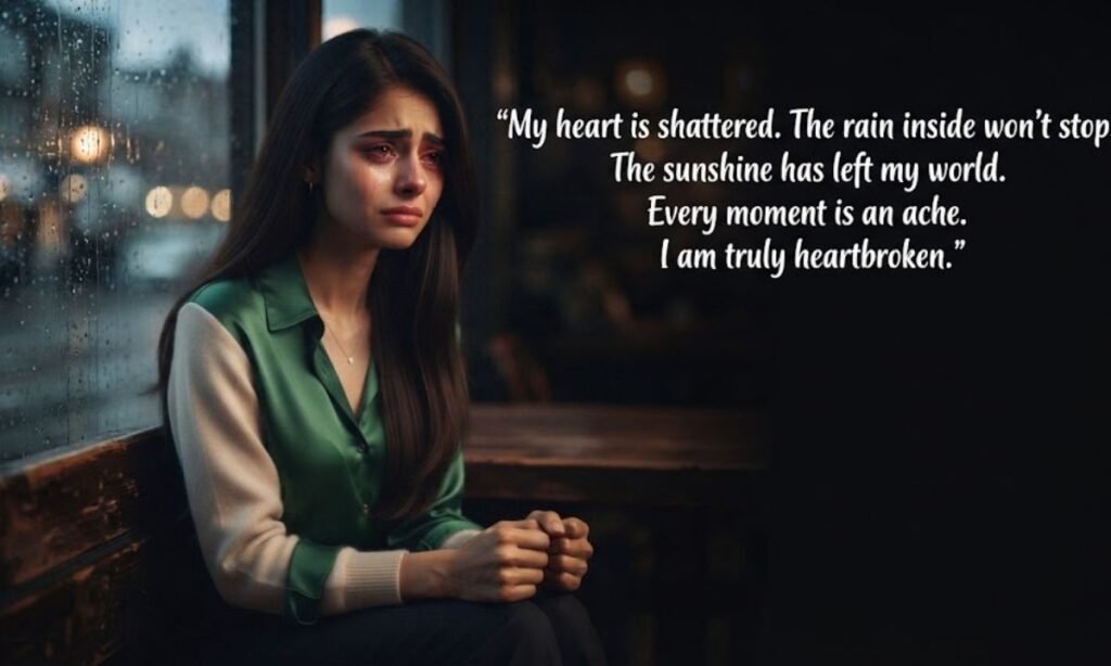 Heart broken sad Shayari in english