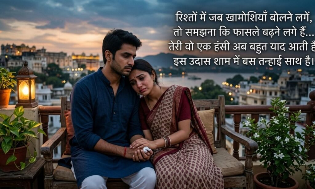 Husband Wife Sad Shayari in Hindi