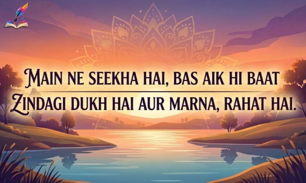 Jaun Elia 2 Line Shayari in English