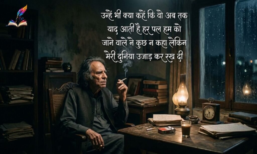 Jaun Elia Sad Shayari