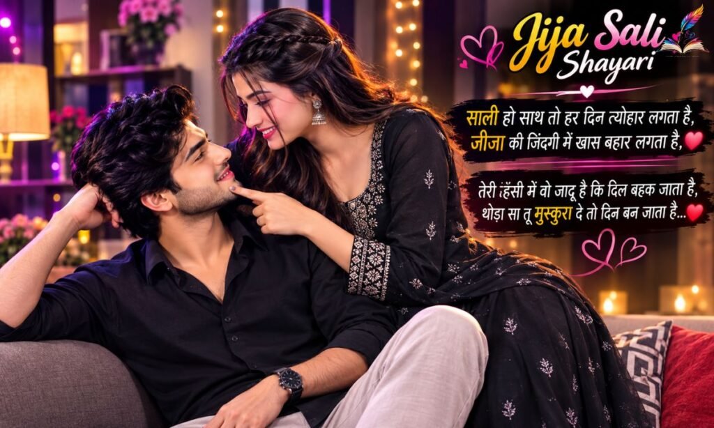 Jija Sali Shayari Romantic