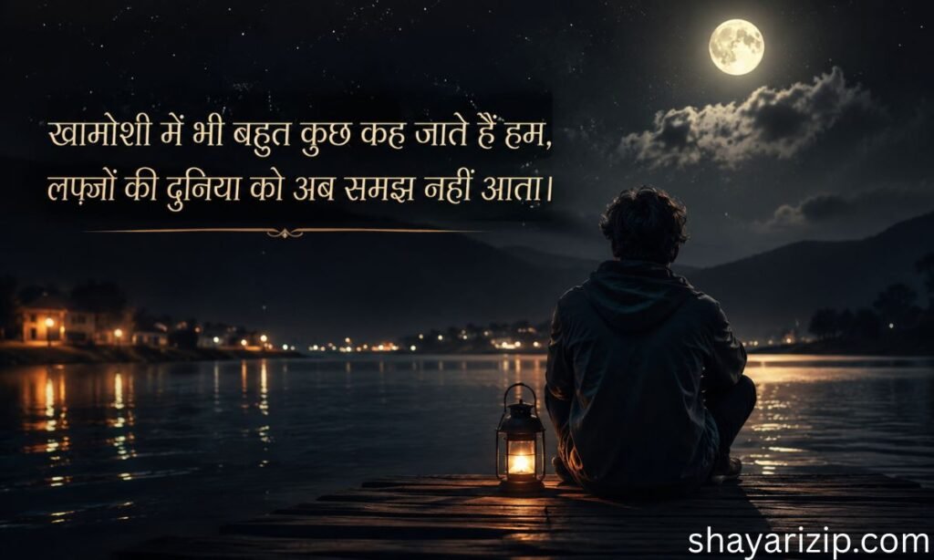 Khamoshi Shayari