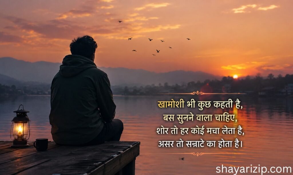 Khamoshi Shayari in Hindi