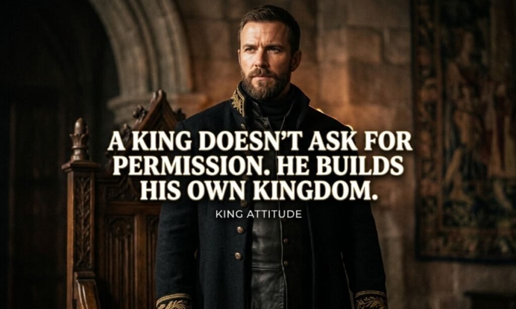 King Attitude Quotes