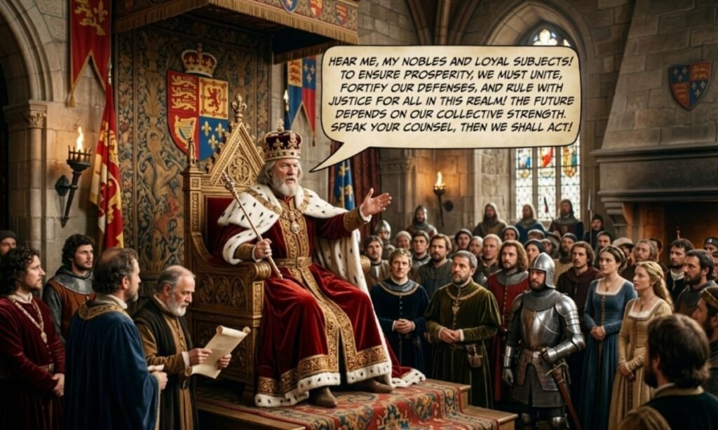 King Dialogue in English