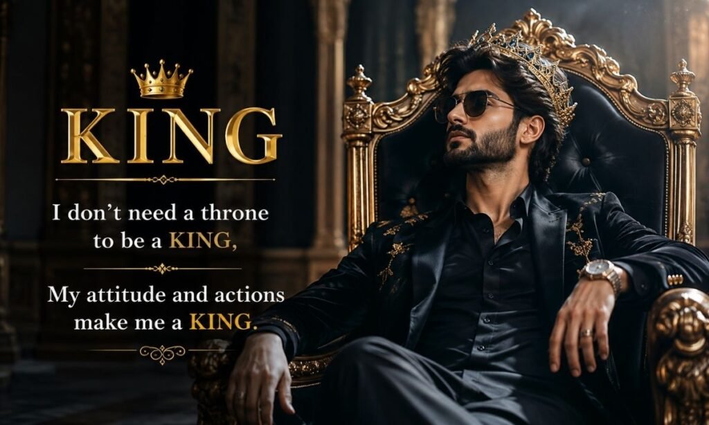 King Shayari in English