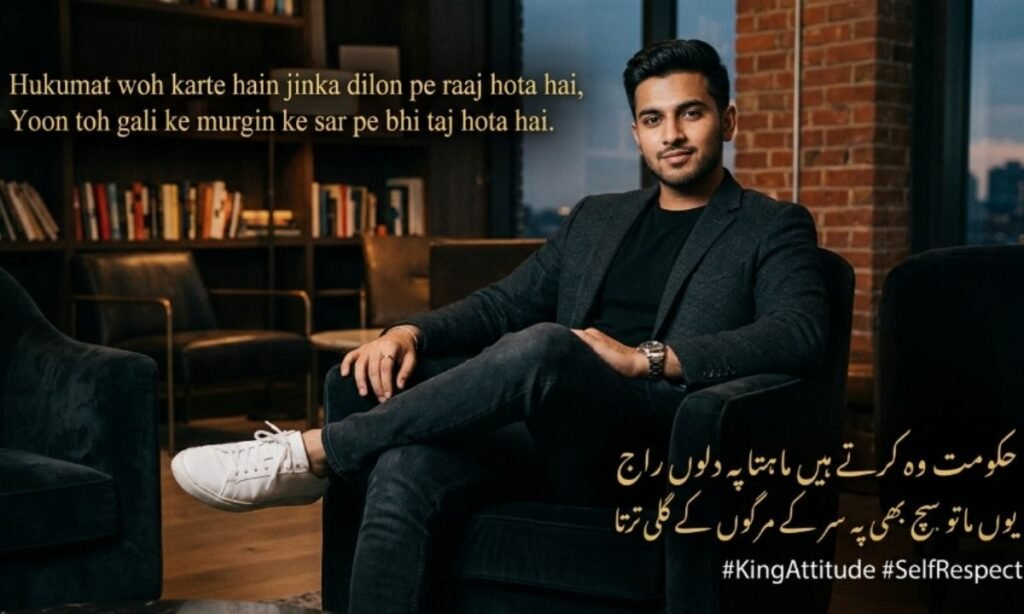 King attitude shayari for boy