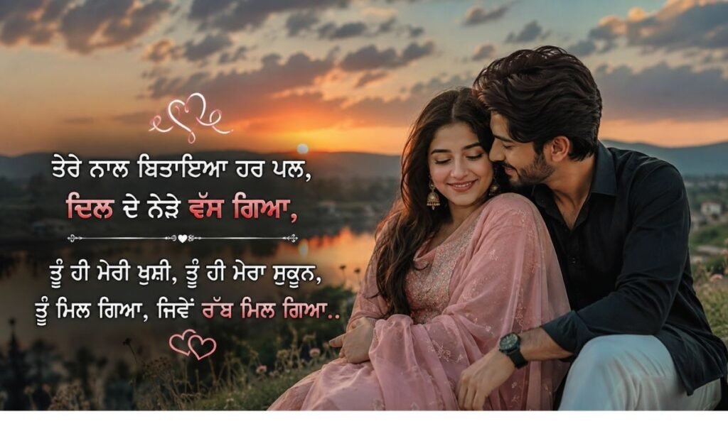 Love Shayari in Punjabi Two Lines
