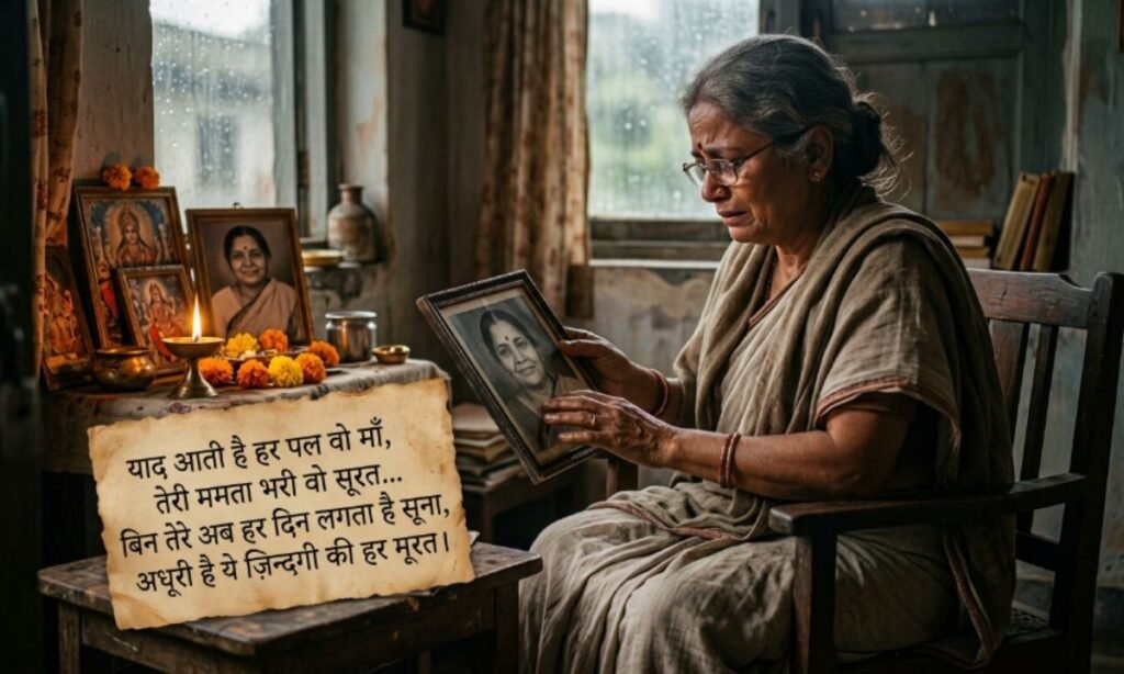 Maa Sad Shayari in Hindi