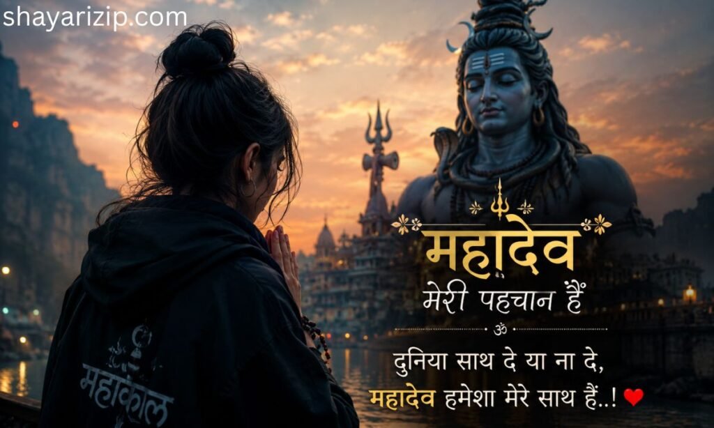 Mahadev Shayari Girl