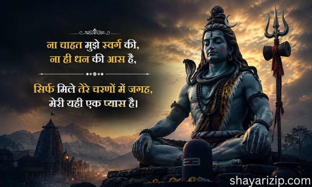 Mahadev Shayari in Hindi