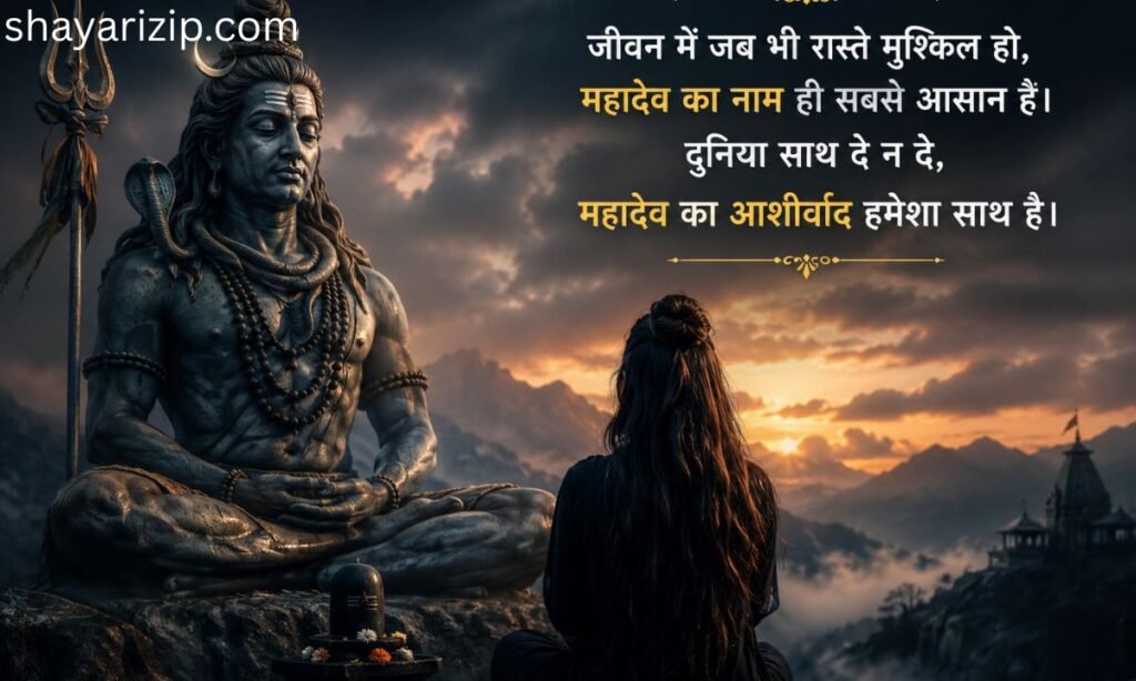 Mahadev Shayari on Life