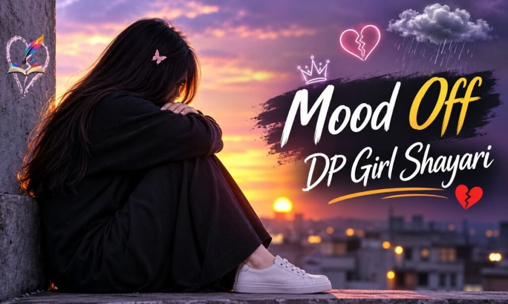 Mood Off DP Girl Shayari┬а