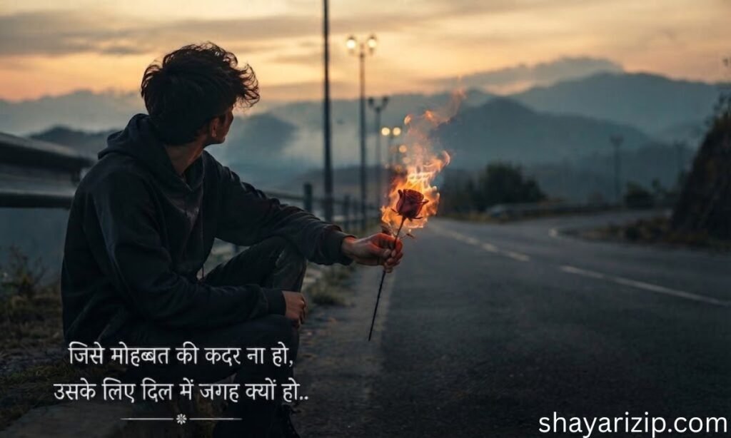 No Love Shayari Attitude