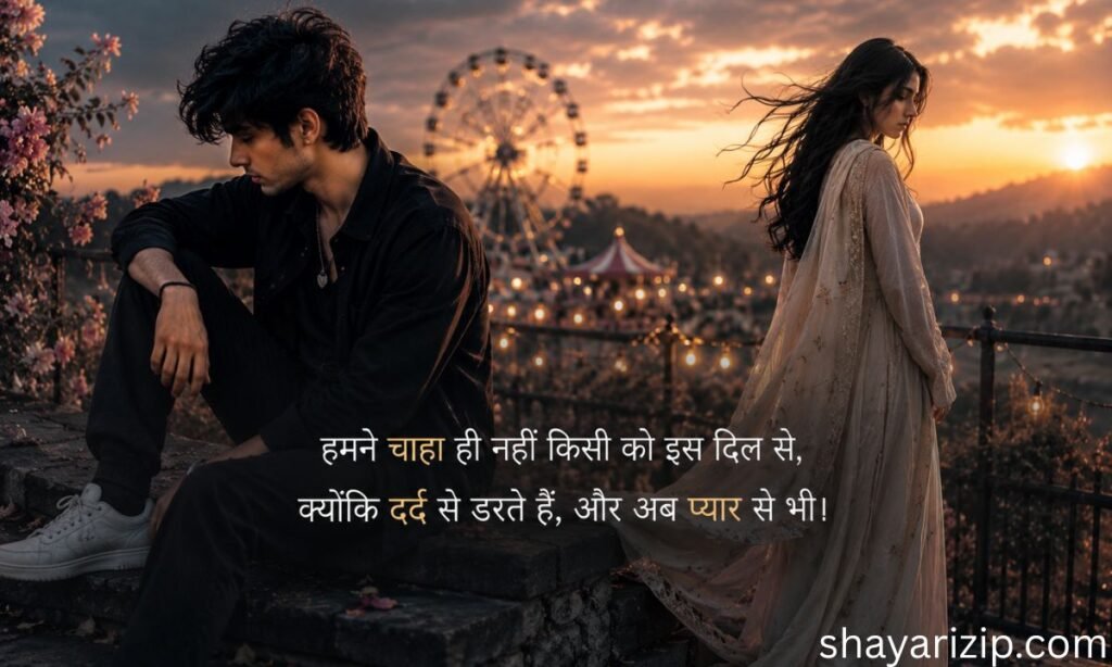 No Love Shayari in Hindi