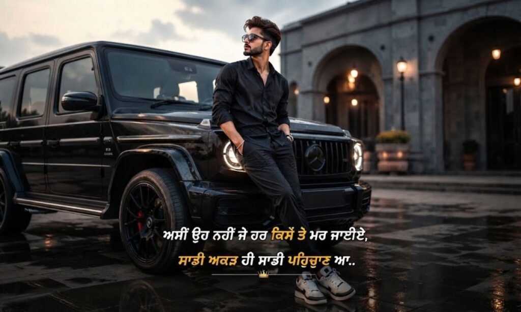 Punjabi Attitude Status for Boys