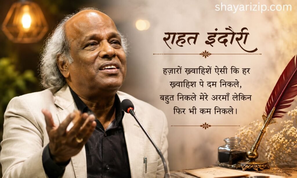 Rahat Indori Shayari  