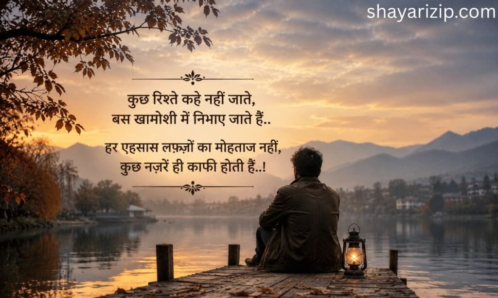 Rishte Khamoshi Shayari