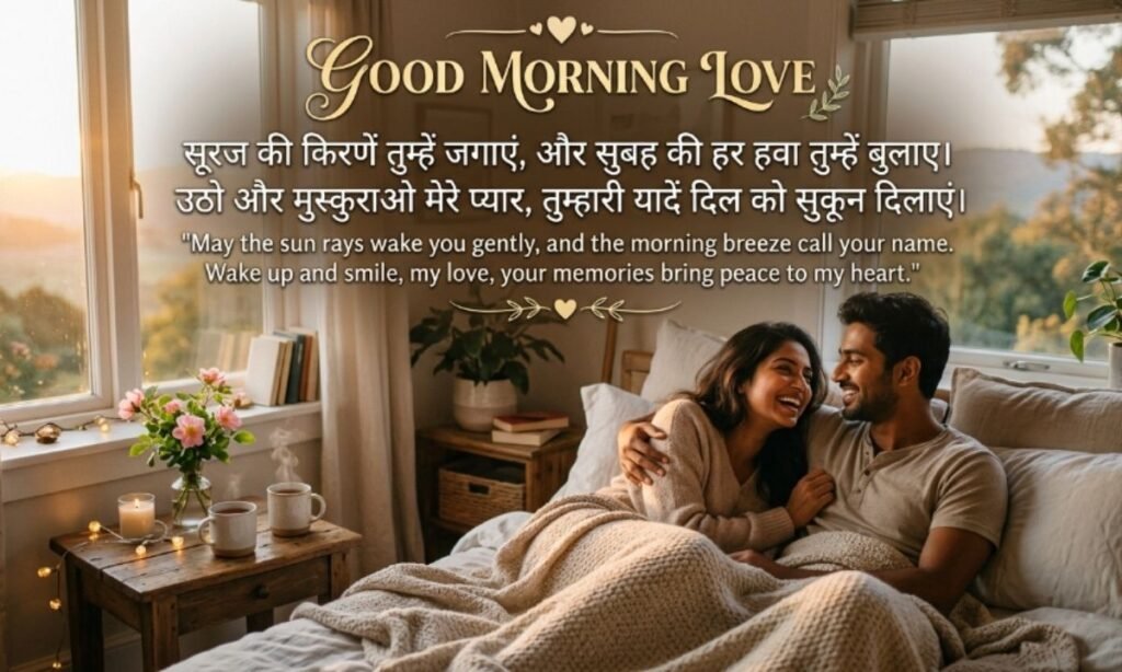Romantic Good Morning Love Shayari
