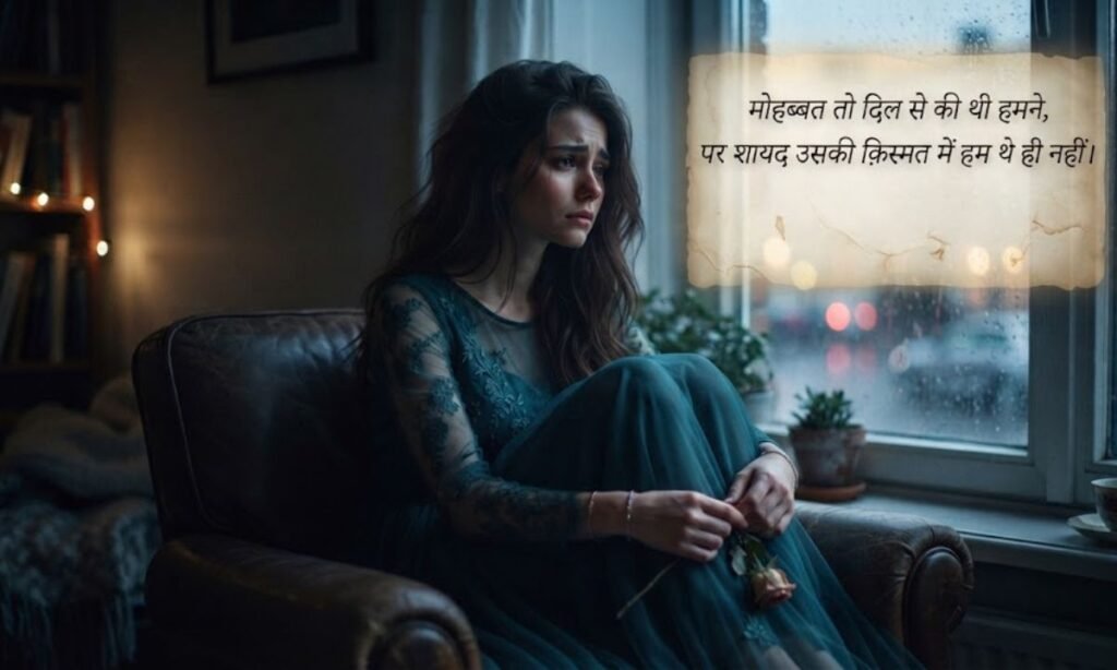 Sad Shayari for Girls English