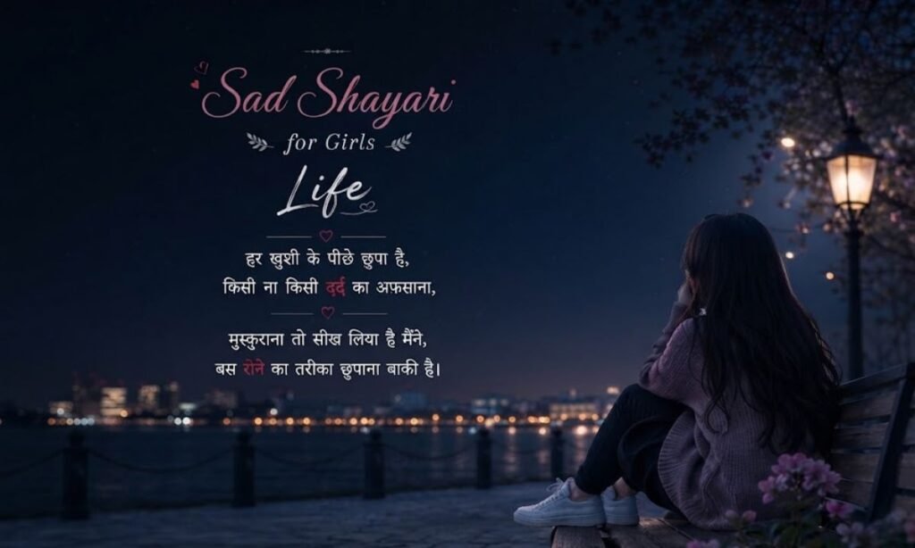 Sad Shayari for Girls Life