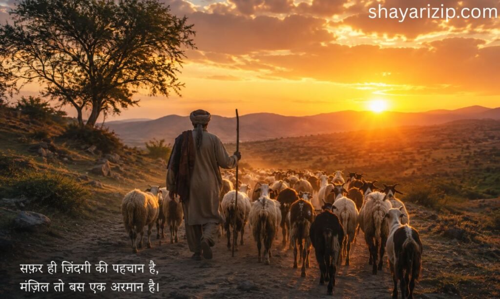 Safar Shayari in Hindi┬а