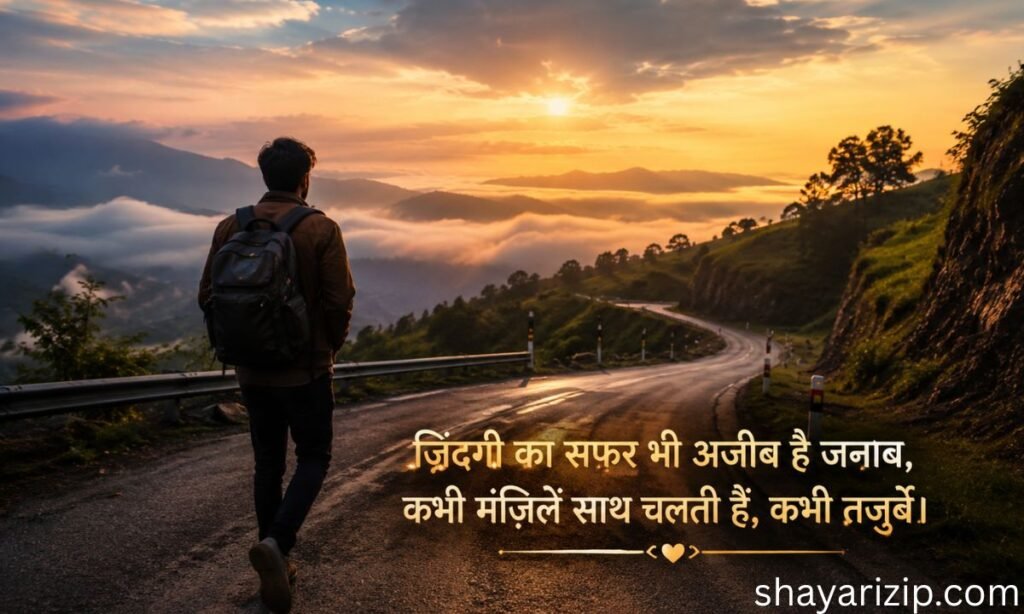 Safar Shayari in Hindi on Life┬а