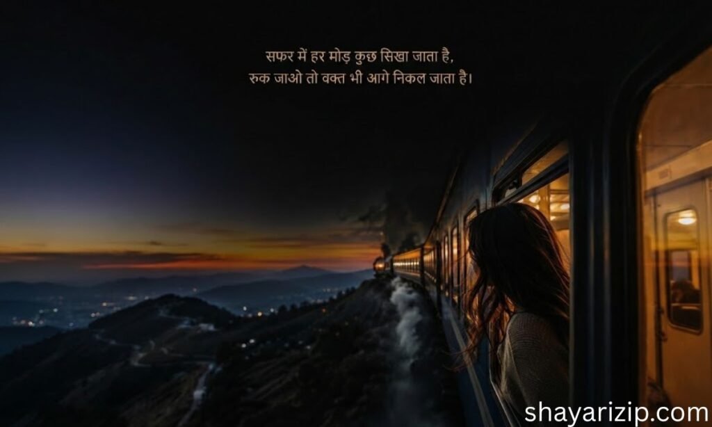 Safar Shayari on Train Journey┬а