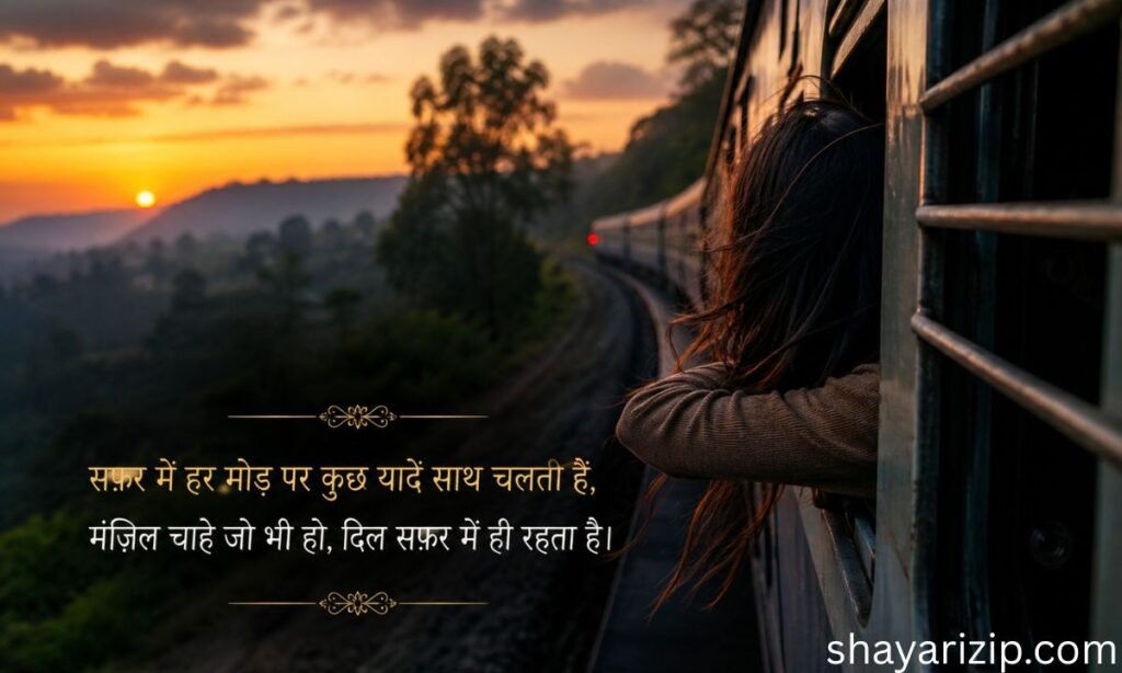 Safar Shayari on Train Journey┬а
