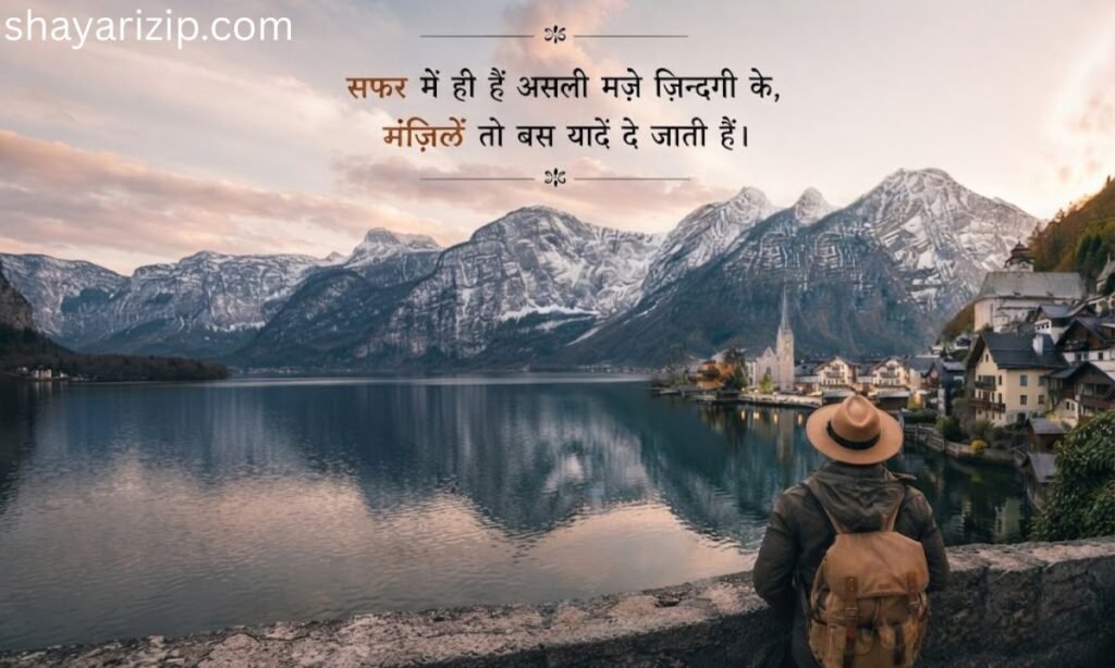Safar Shayari on Travel┬а