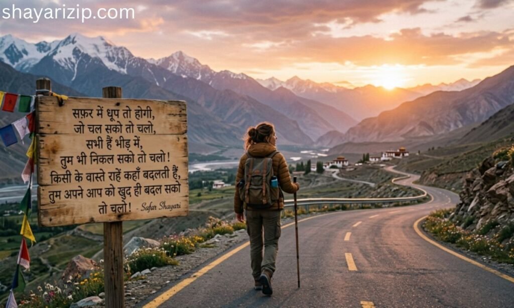 Safar Shayari on Travel┬а