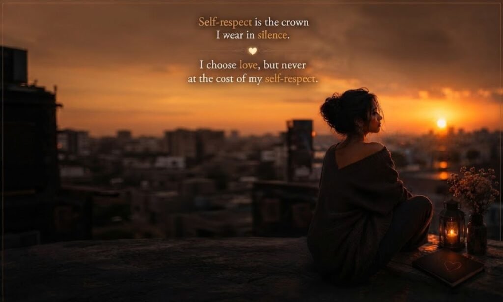 Self Respect Love Shayari in English