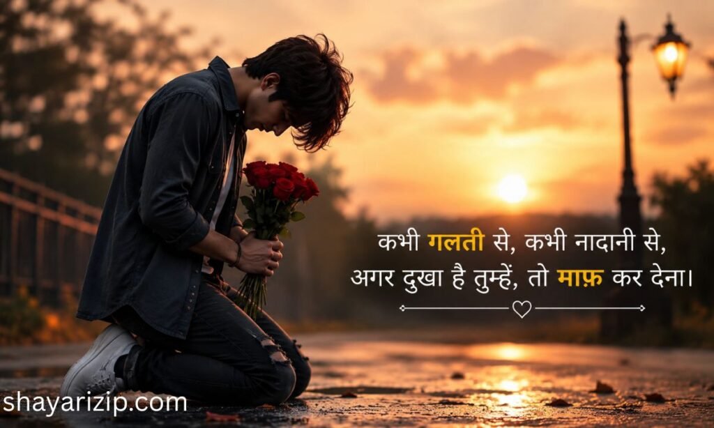 Sorry Shayari, 2 Lines