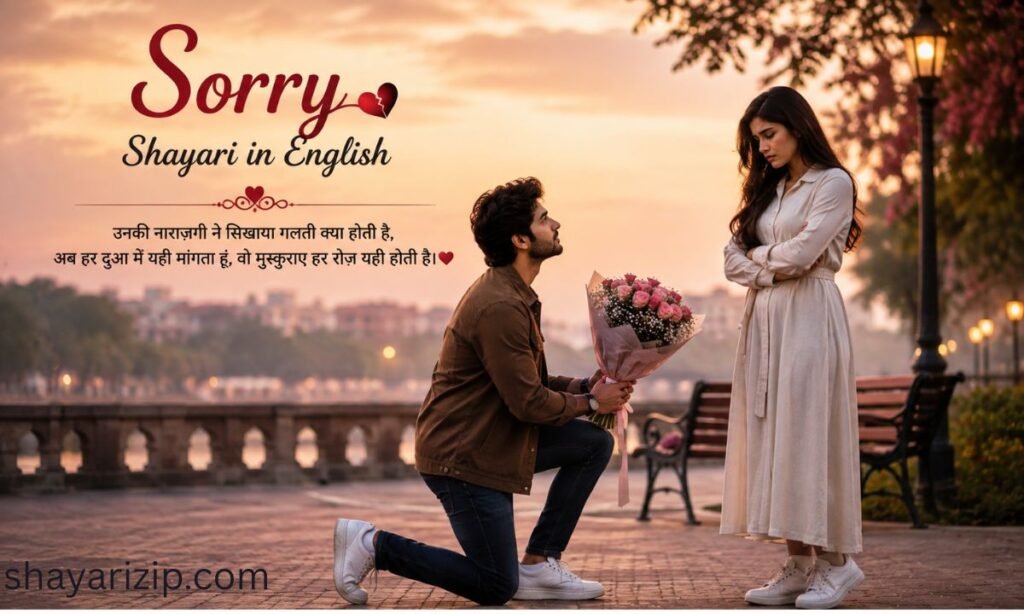 Sorry Shayari in English