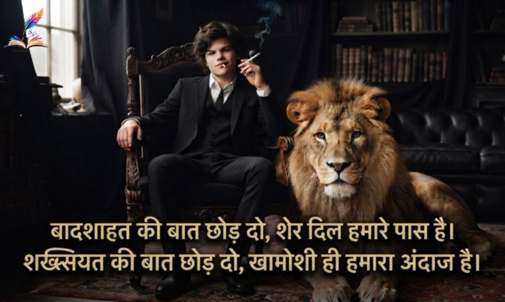 Top Attitude Shayari With Emoji In Hindi