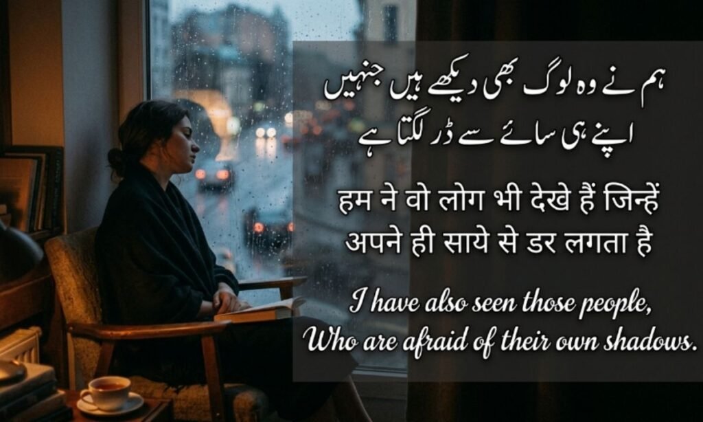 Urdu sad Shayari in English and hindi