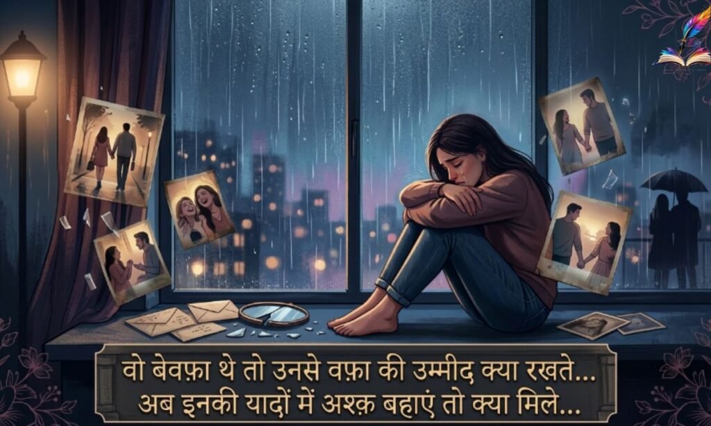 Yaadein & Bewafaai Shayari (यादें और बेवफाई)