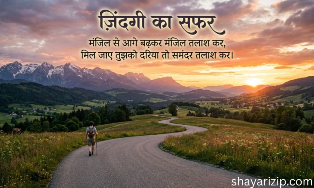 Zindagi Ka Safar Shayari┬а