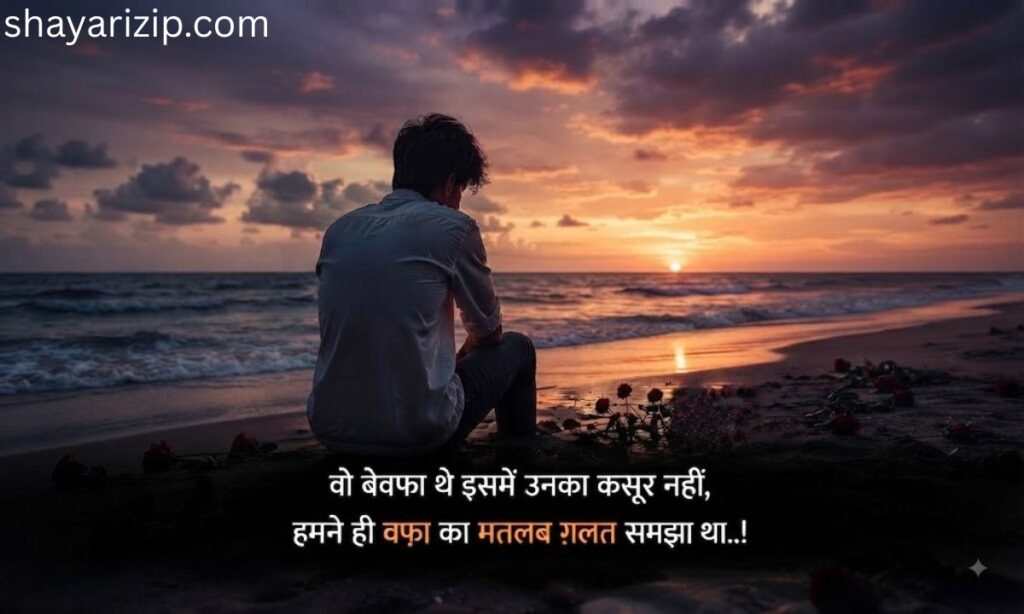 दिल टूटने वाली शायरी खतरनाक  